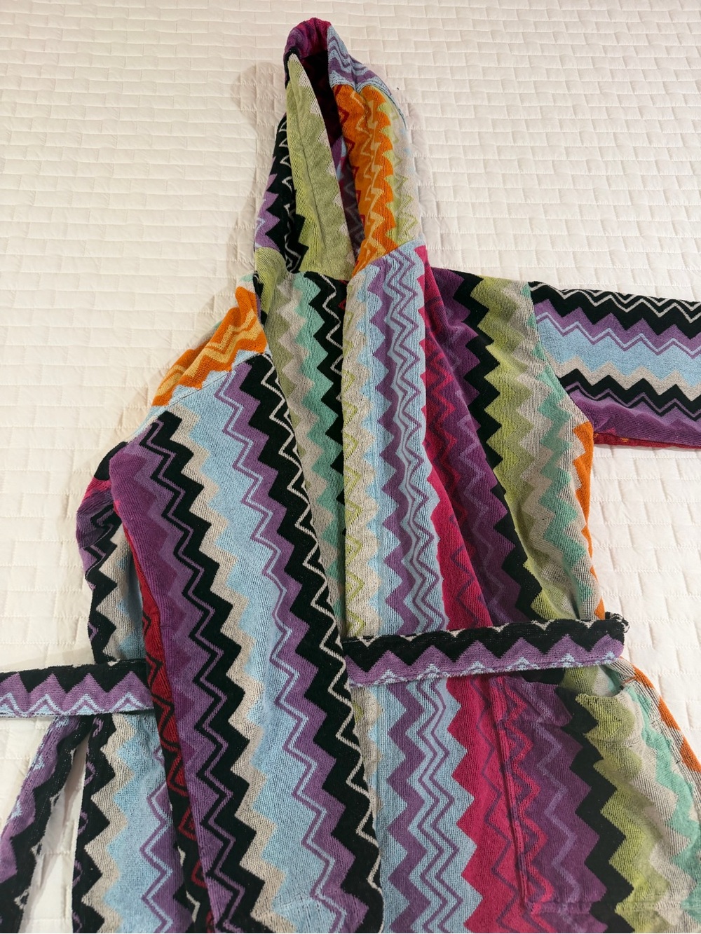 Missoni Hooded Robe - Picture 2 of 5